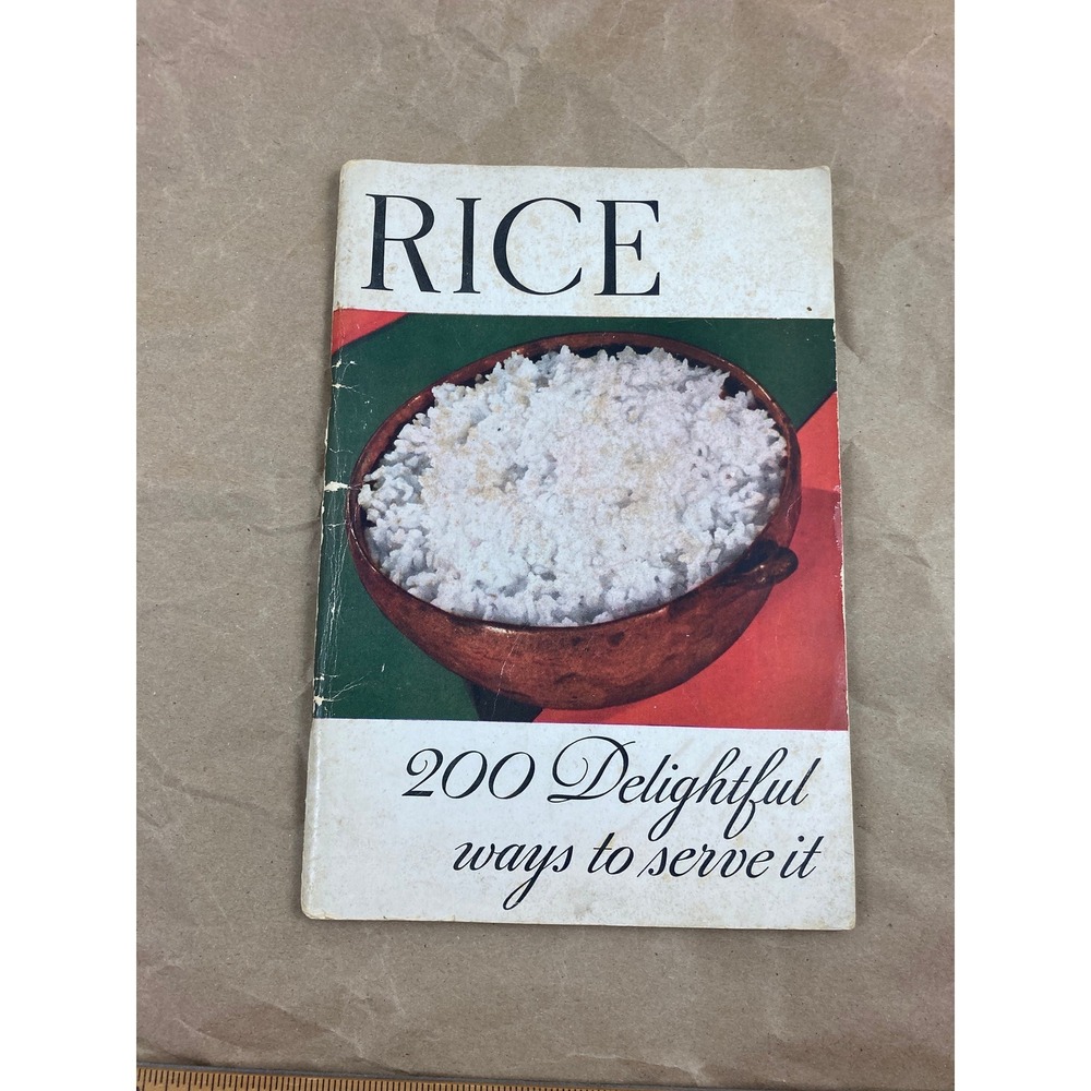 1935 Rice Cookbook